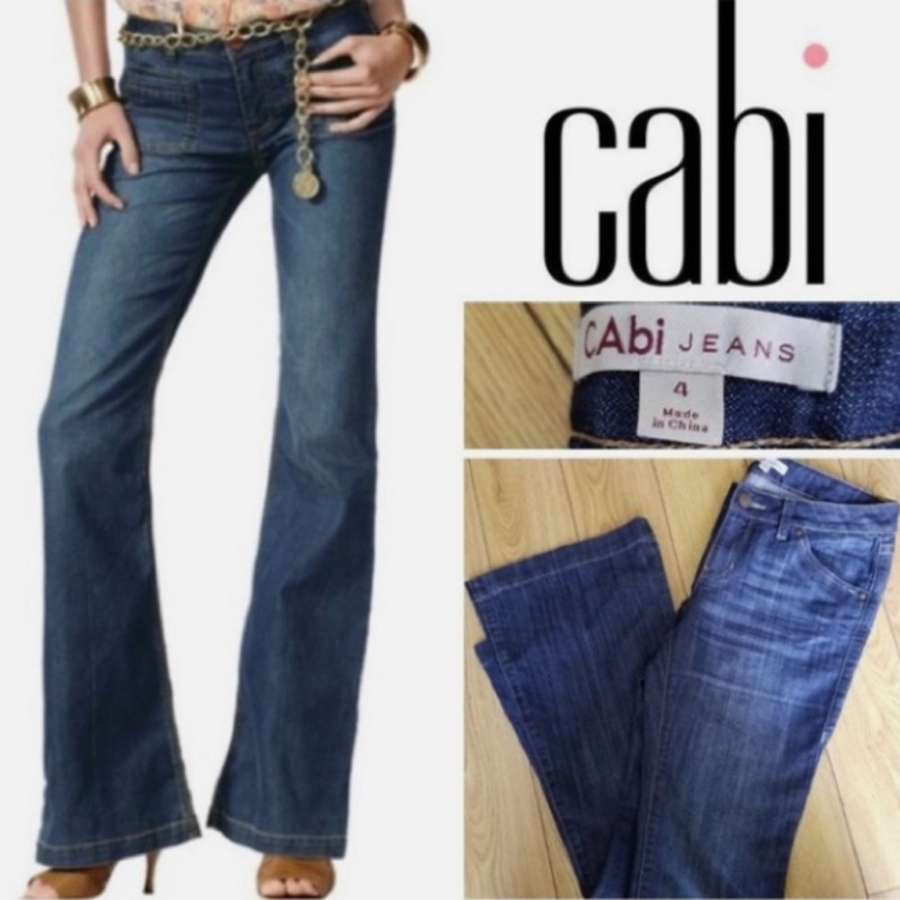 Cabi Flare Jeans Sz 14 Style 881L